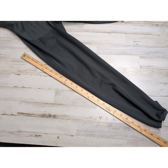 Nike Running Live Strong Zip Jacket Mock Neck Reflective Size Large Gray Pockets - Picture 9 of 10